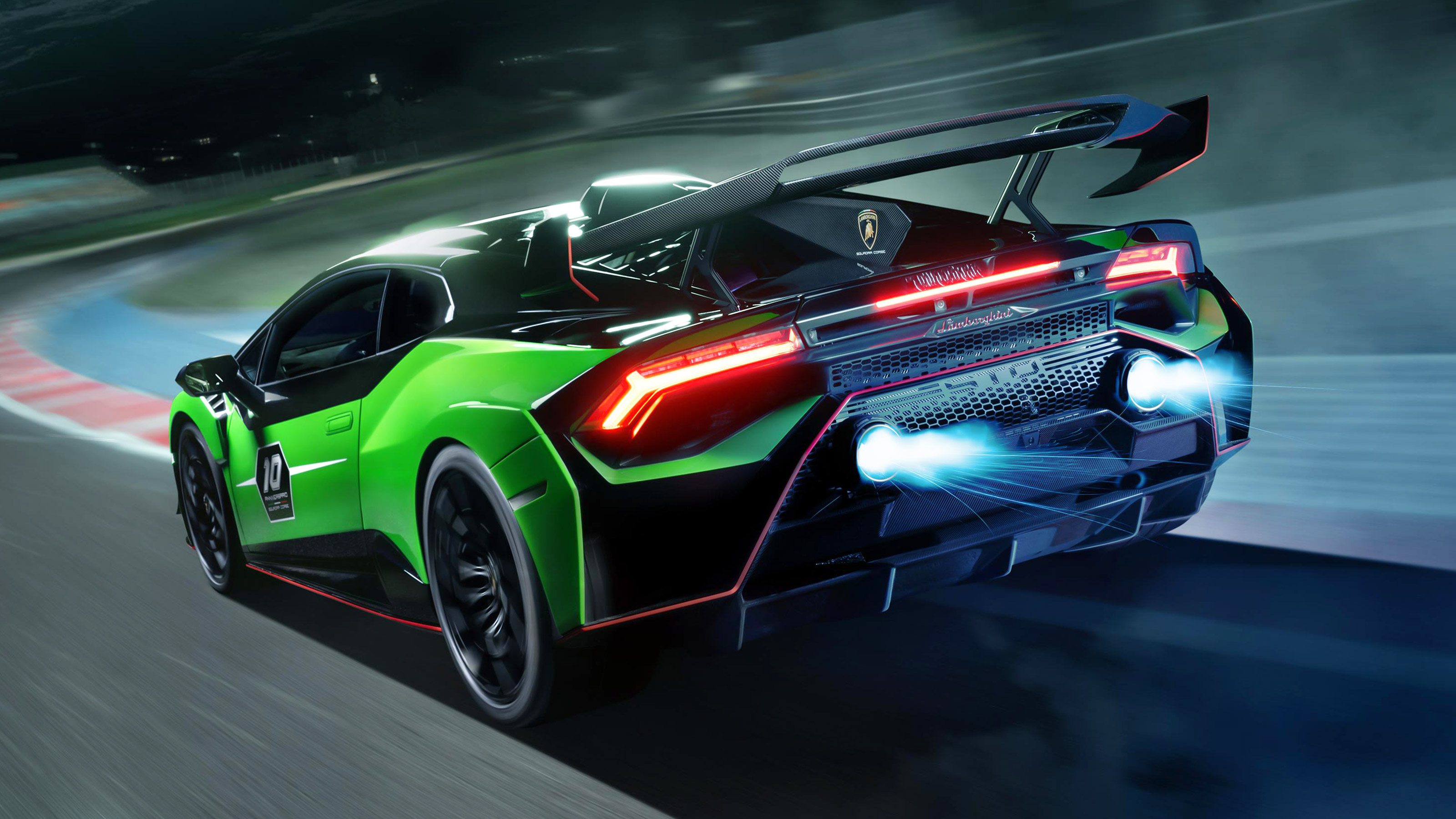 Lamborghini Huracan STO SC 10 Anniversario - rear