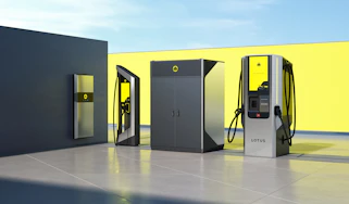 Lotus Flash Chargers - full range of chargers and battery storage systems