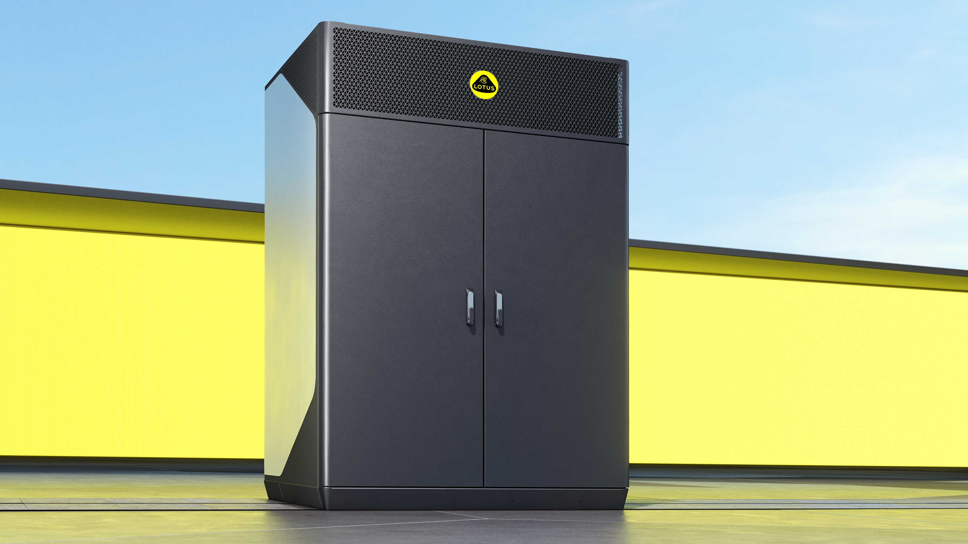 Lotus Flash Charger - Liquid cooled power cabinet 