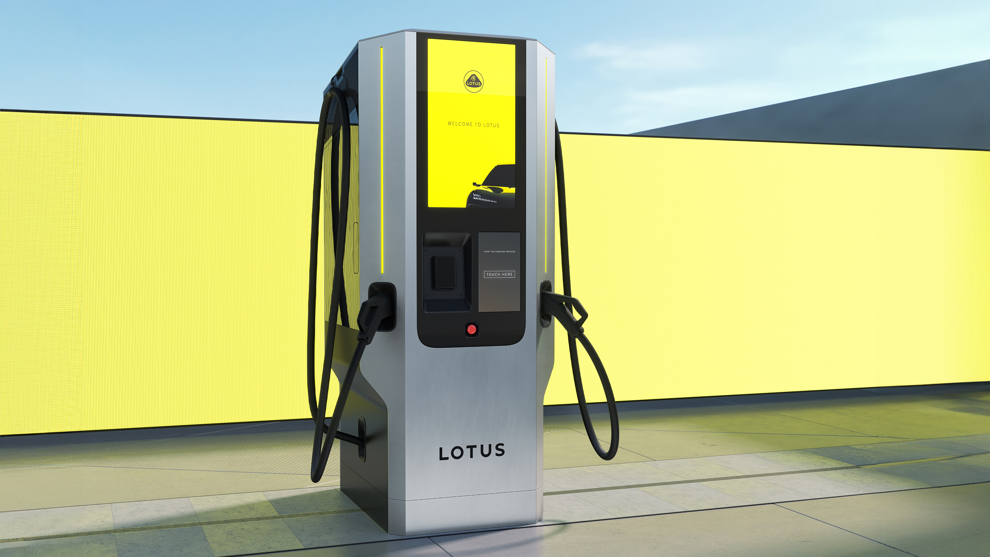 Lotus Flash Charger - Liquid cooled all-in-one DC charger 