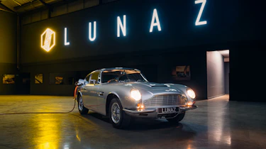 Lunaz Design Aston Martin DB6 at Aston Martin HQ