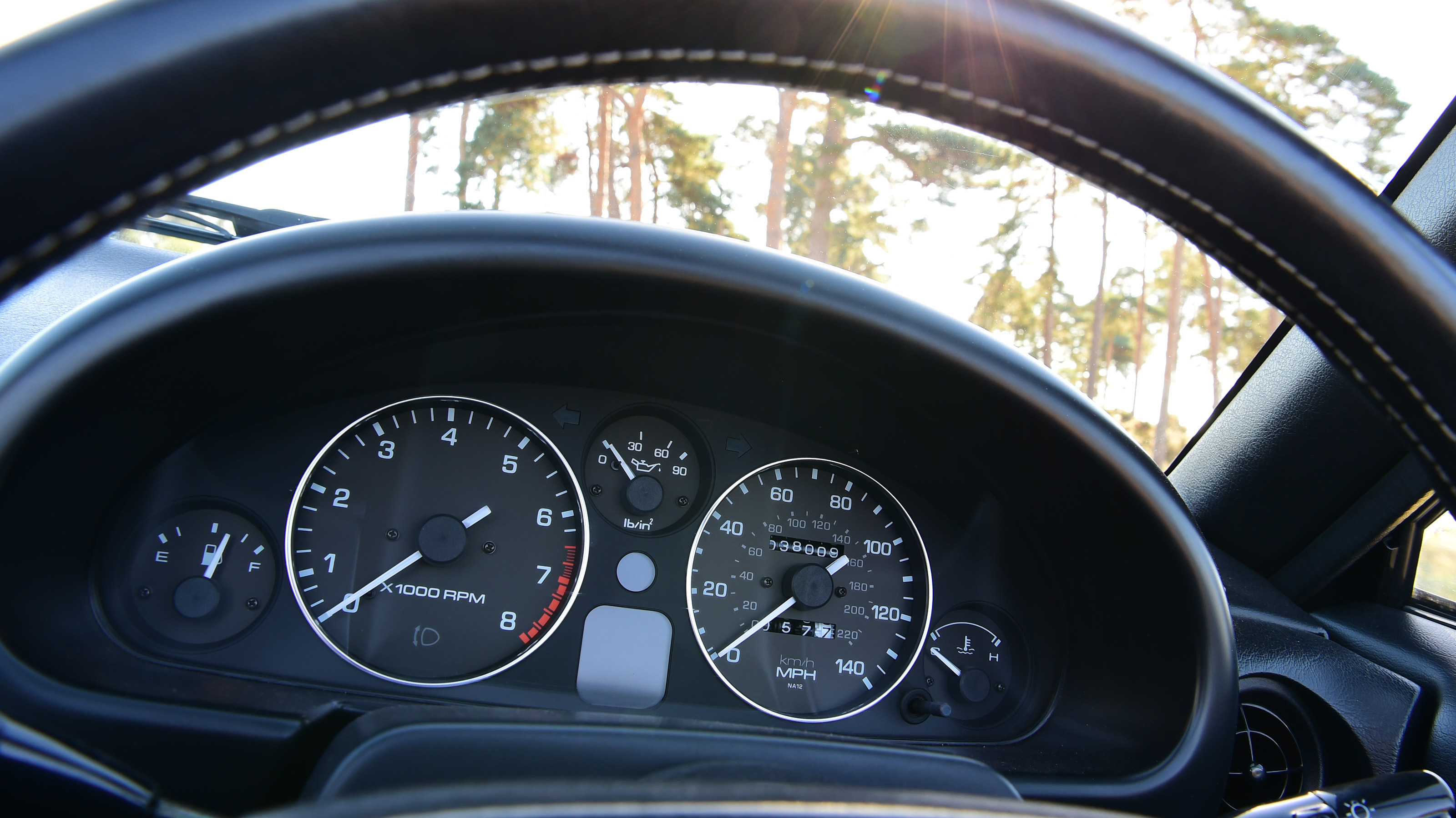 Mazda MX-5 Mk1 icon - dials