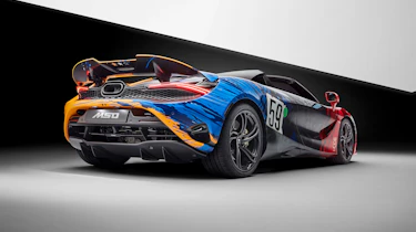 McLaren 750S ‘Triple Crown’ - rear 3/4 static