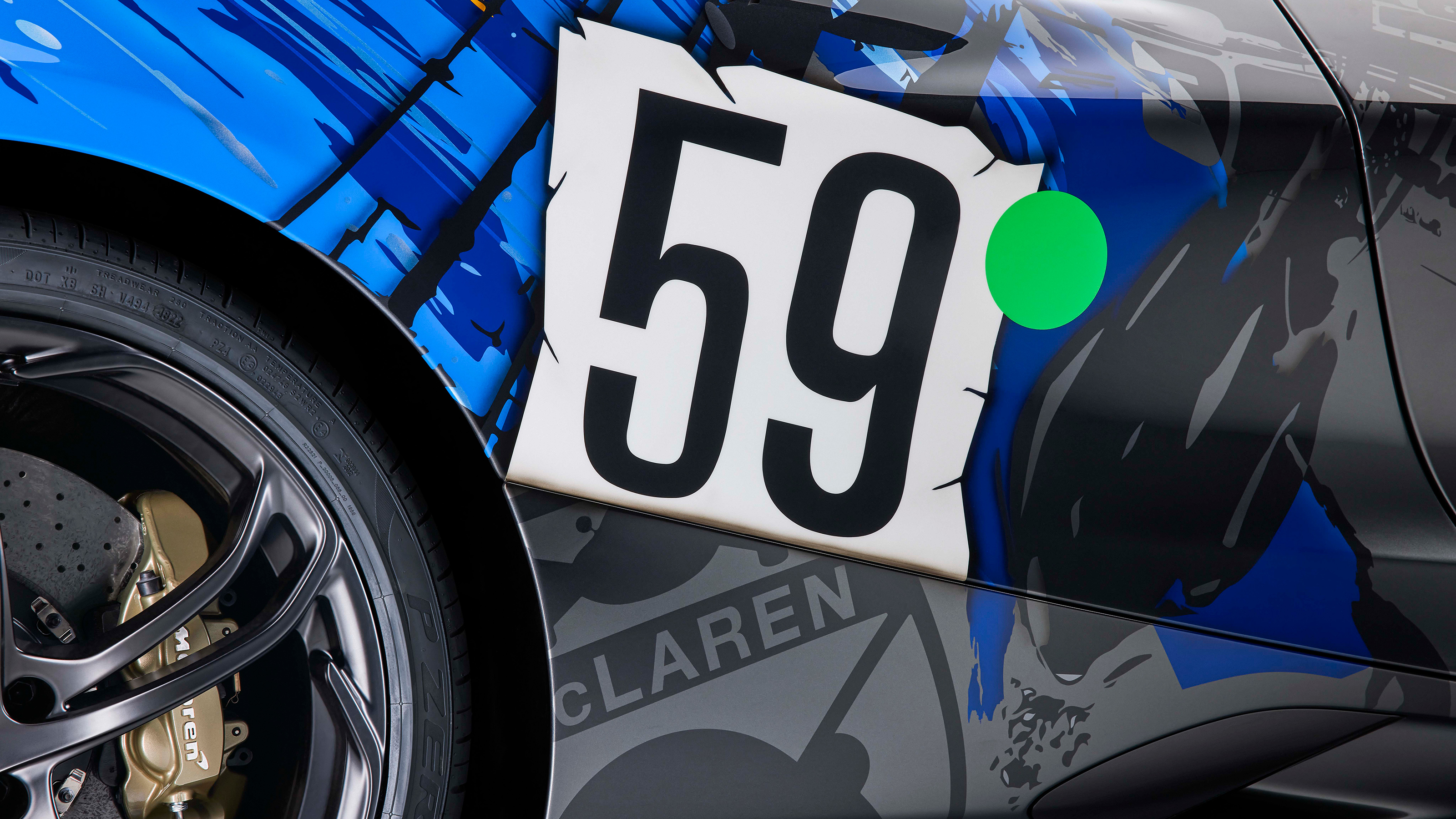 McLaren 750S ‘Triple Crown’ - front wing '59'