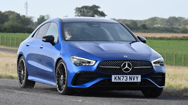 Mercedes CLA - front cornering