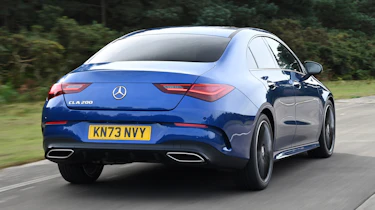 Mercedes CLA - rear action