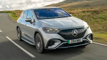 Mercedes EQE 350 SUV - front tracking