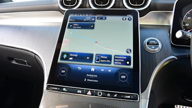 Mercedes GLC Coupe - infotainment