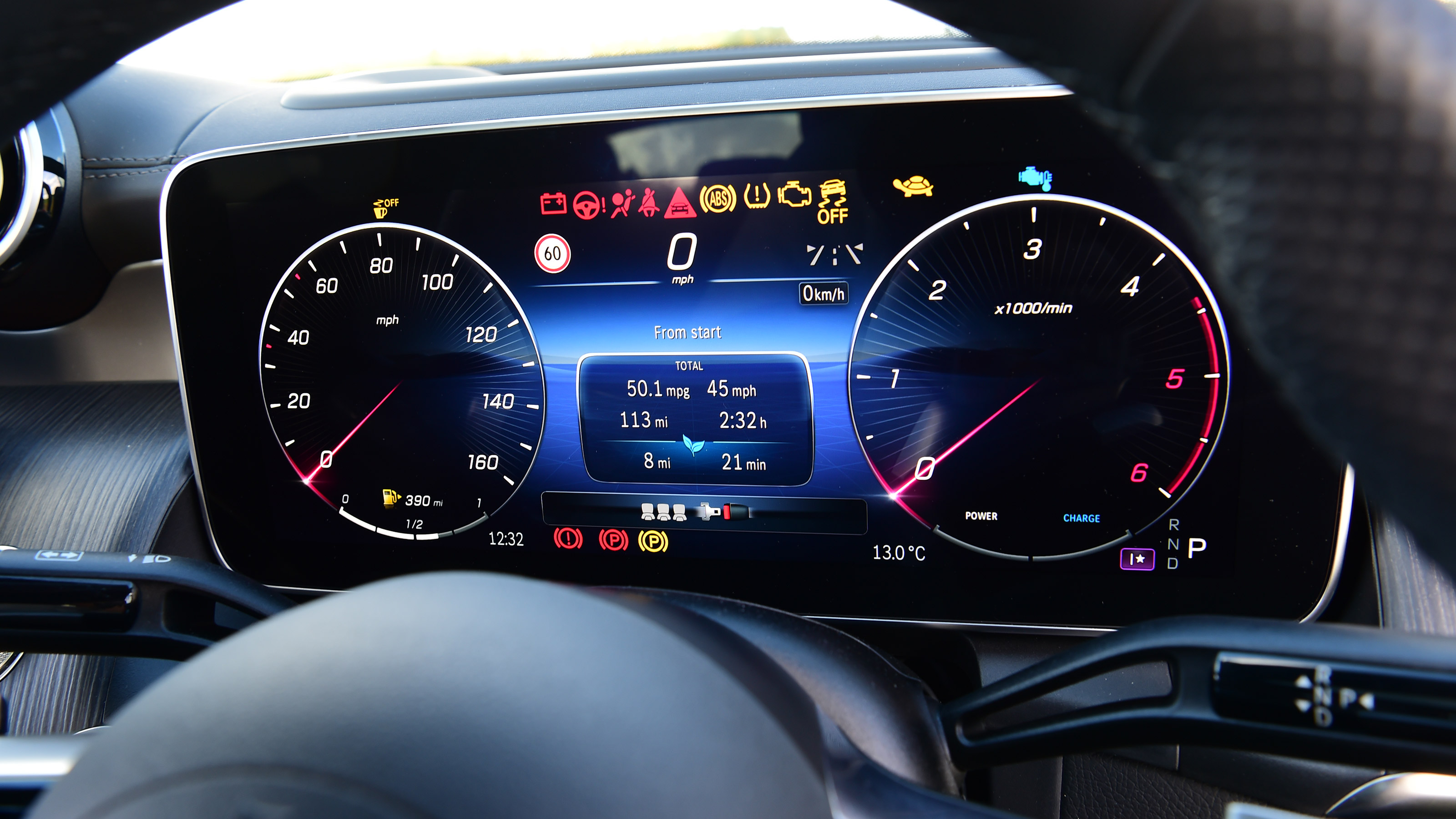 Mercedes GLC Coupe - dials