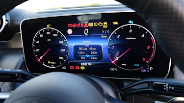Mercedes GLC Coupe - dials