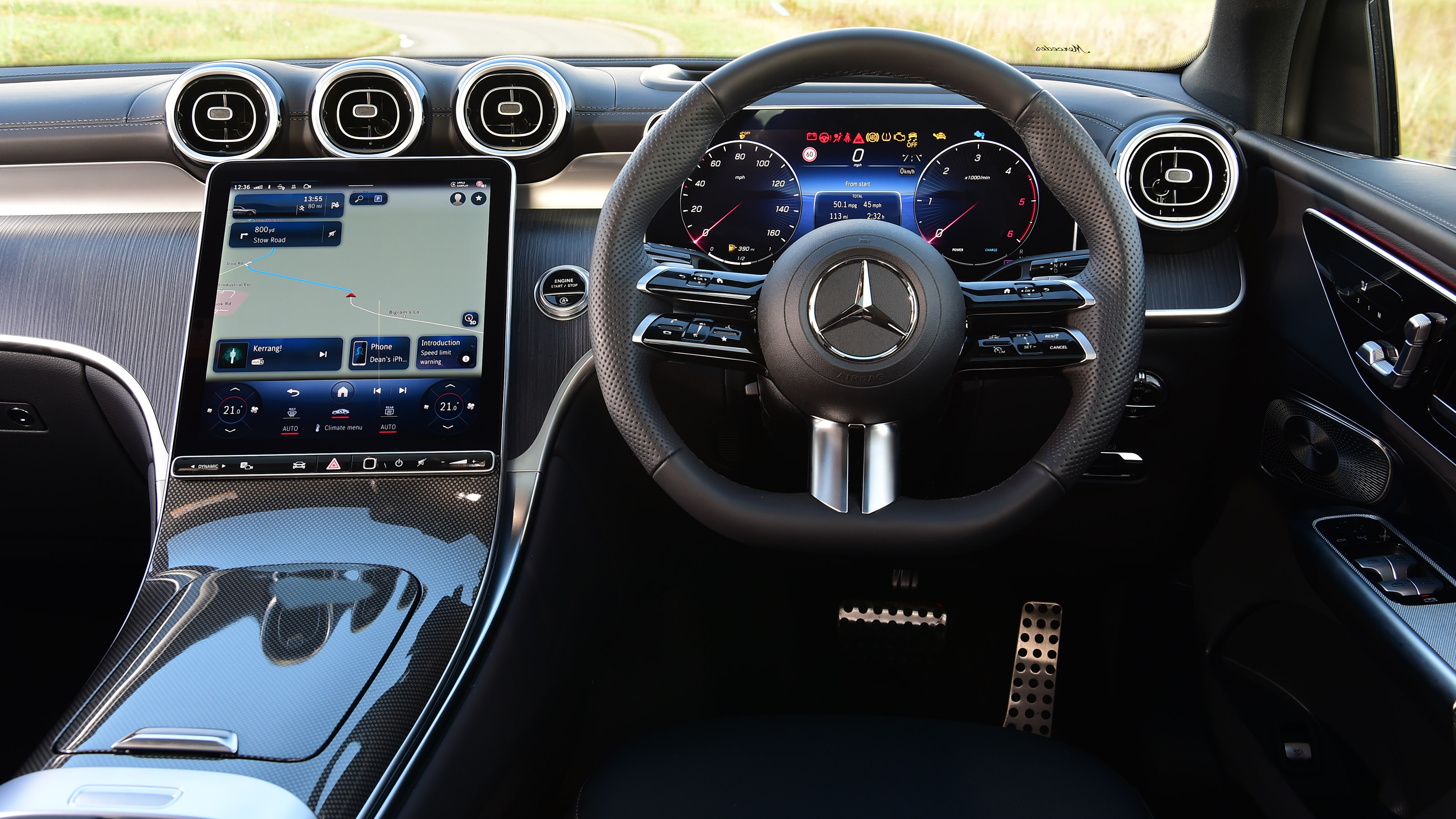 Mercedes GLC Coupe - dash