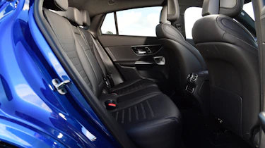 Mercedes GLC Coupe - rear seats