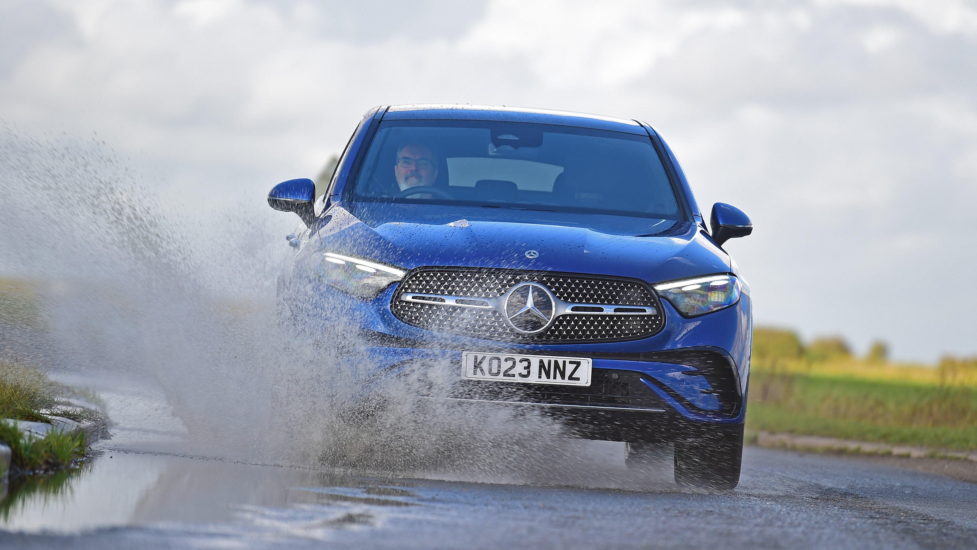 Mercedes GLC Coupe - splash