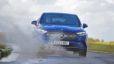 Mercedes GLC Coupe - splash