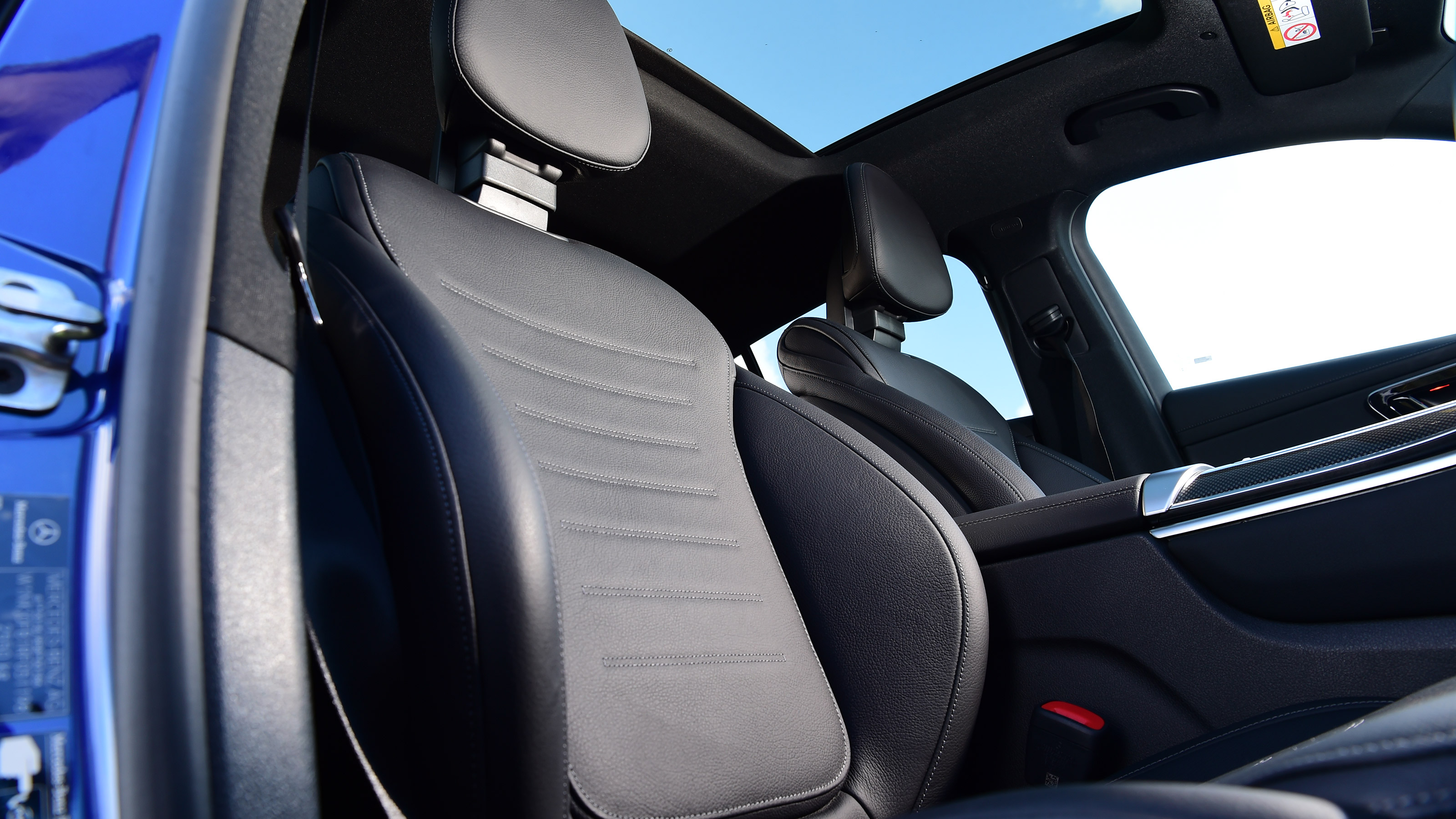 Mercedes GLC Coupe - front seat