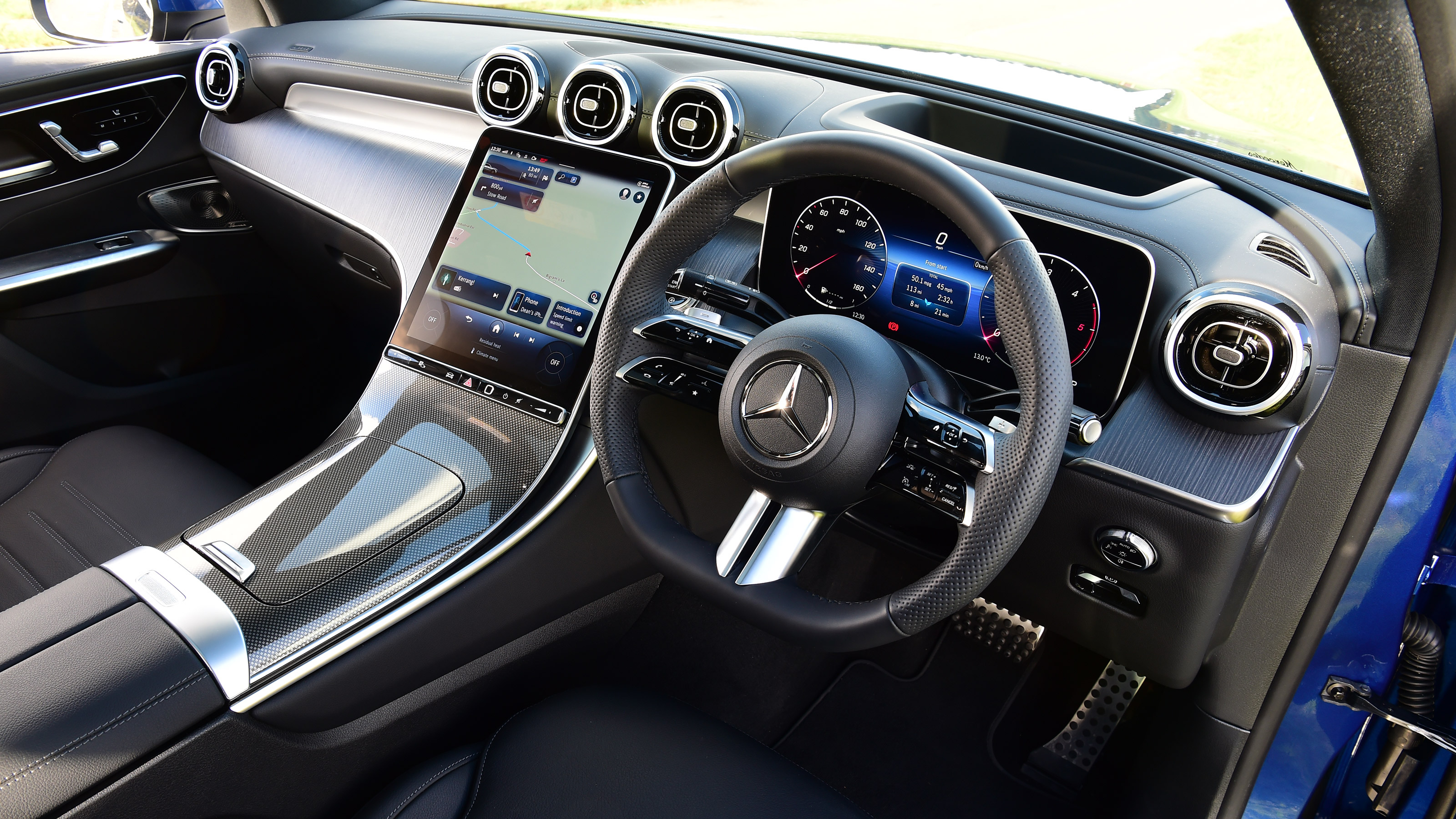 Mercedes GLC Coupe - cabin