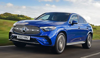 Mercedes GLC Coupe - front