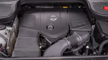 Mercedes GLE 400e - engine bay