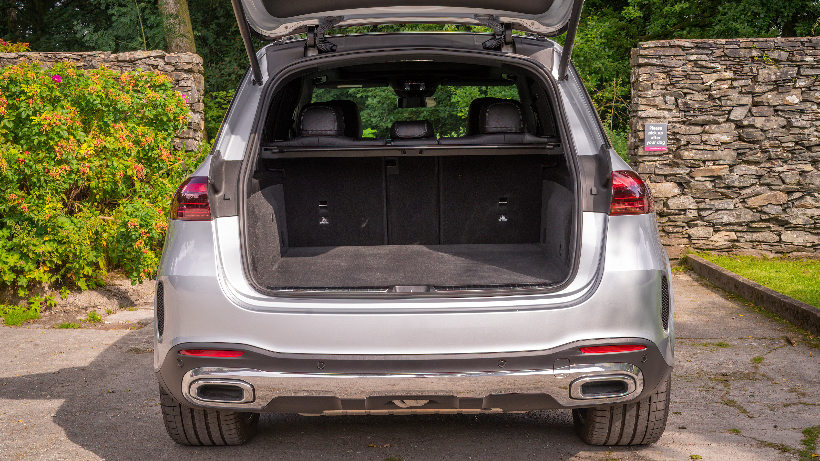 Mercedes GLE400e - boot
