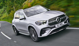 Mercedes GLE 400e - front tracking