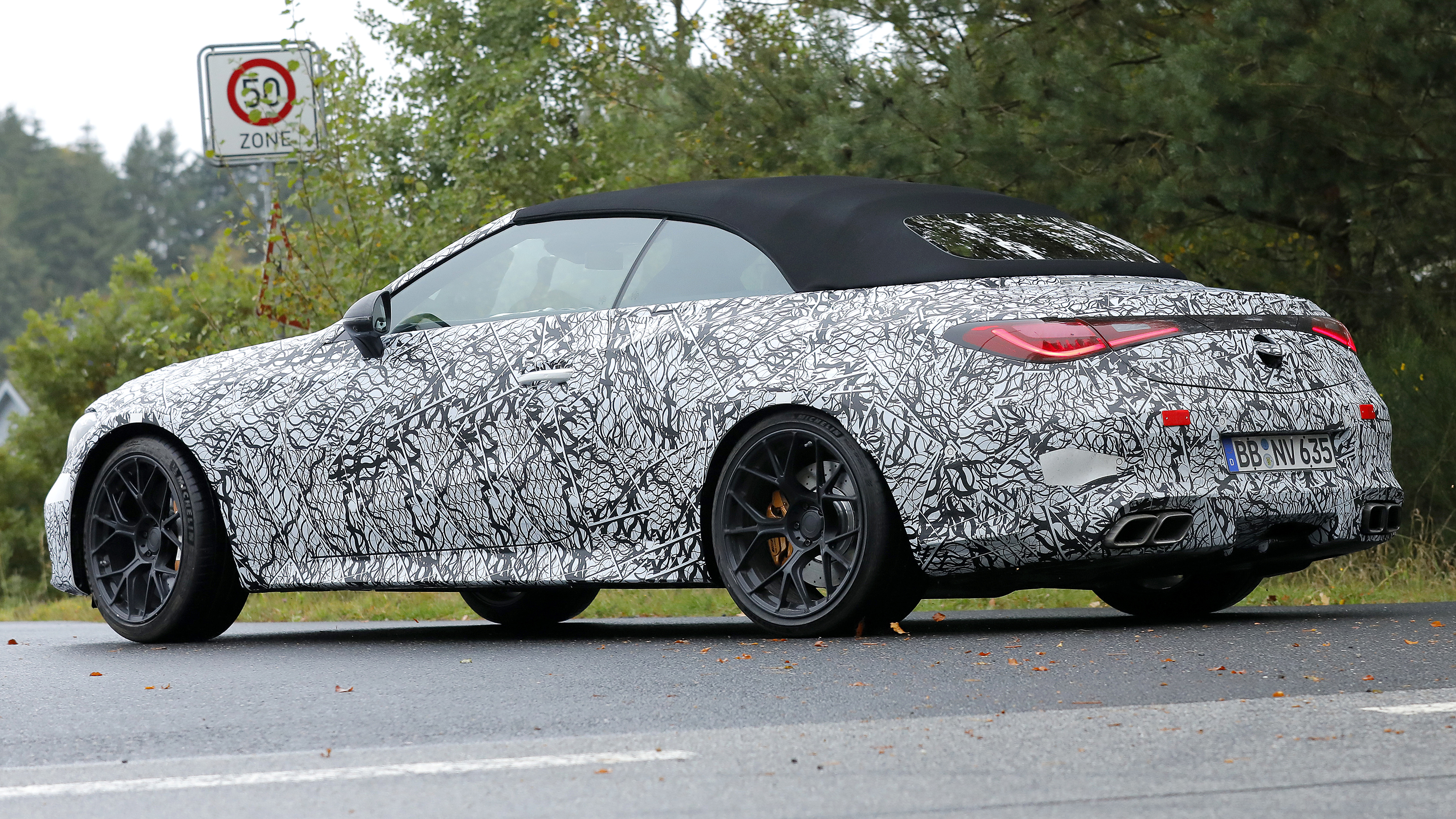 Mercedes-AMG CLE63 Cabrio - rear quarter 