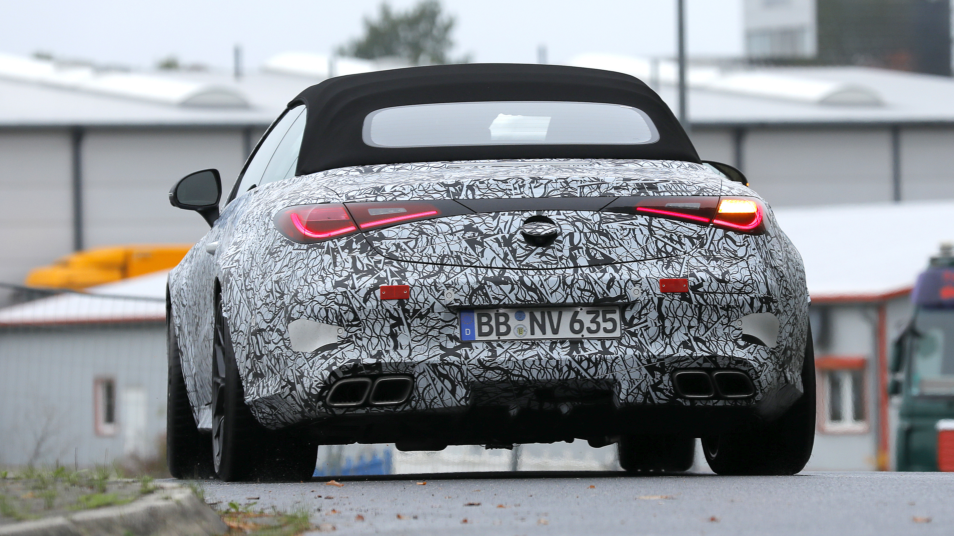 Mercedes-AMG CLE63 Cabrio - rear 