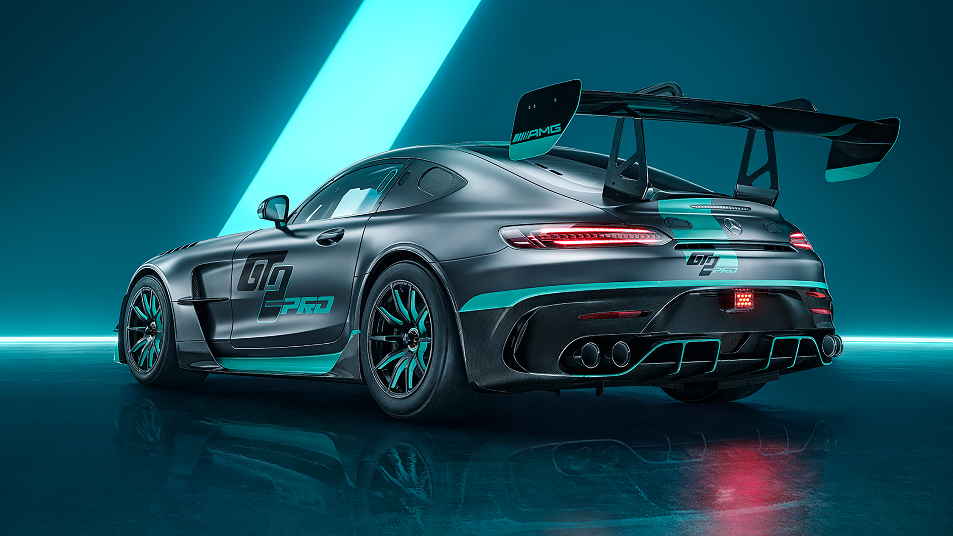 Mercedes-AMG GT2 Pro - rear 3/4