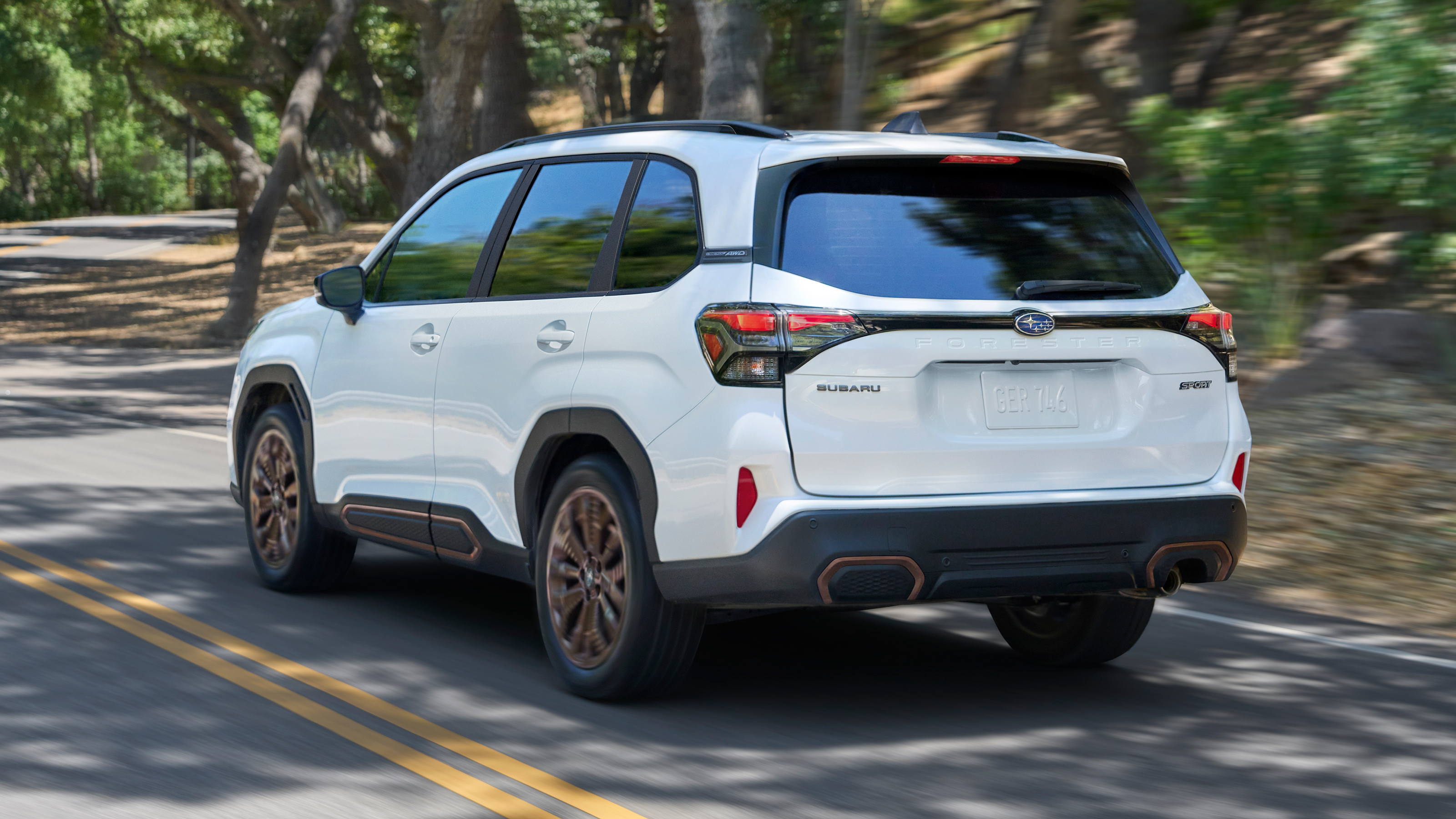Subaru Forester - rear tracking