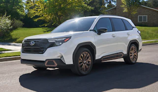 Subaru Forester - front tracking