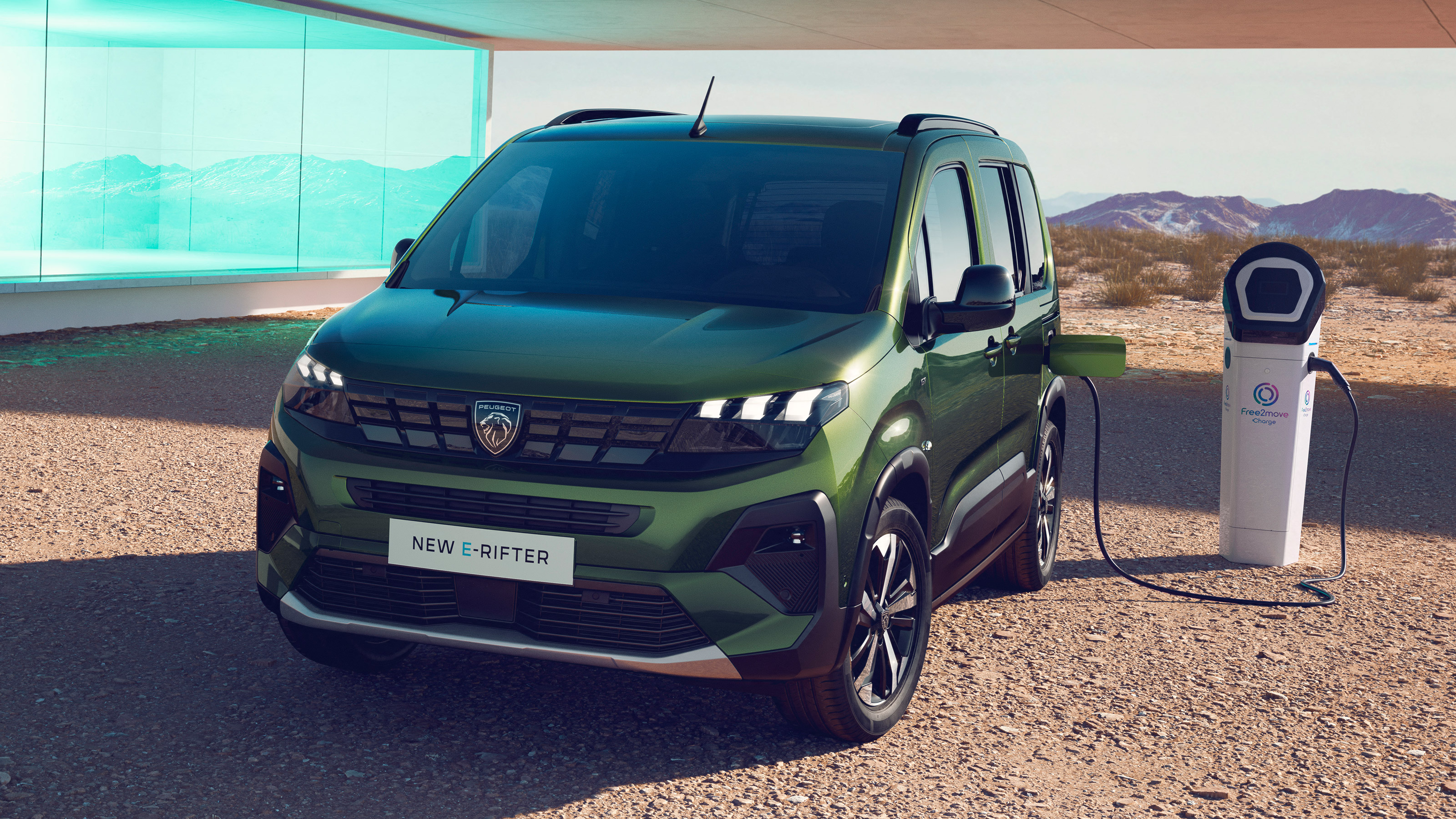 Peugeot E-Rifter - charging