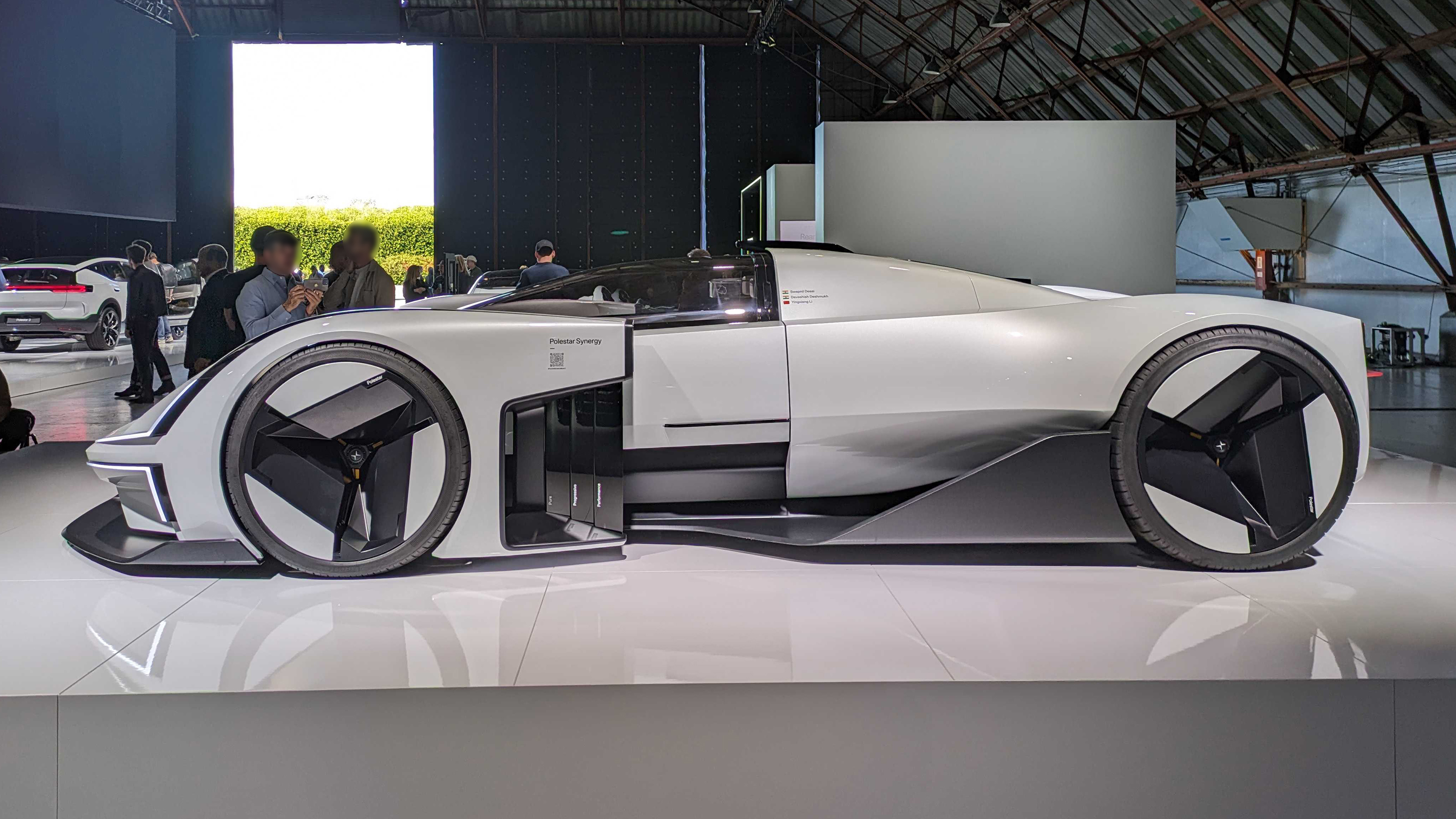 Polestar supercar - side static on showstand