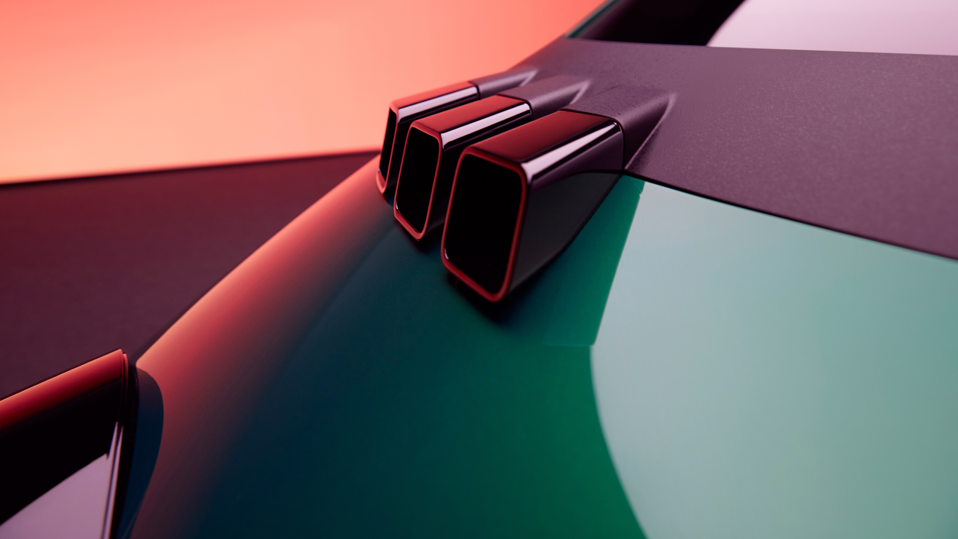 New Renault Twingo - bonnet 'vents'
