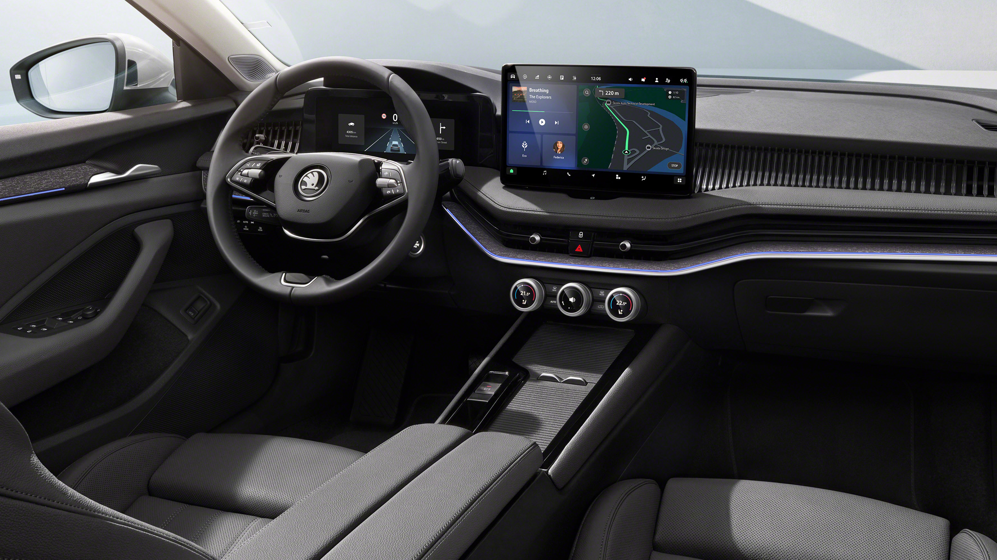 Skoda Superb - dash