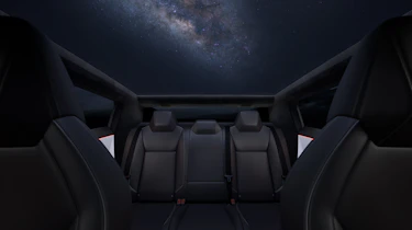 Tesla Cybertruck 2023 official roof glass