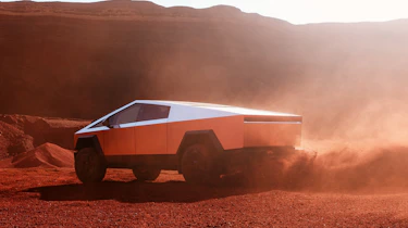 Tesla Cybertruck 2023 official rear