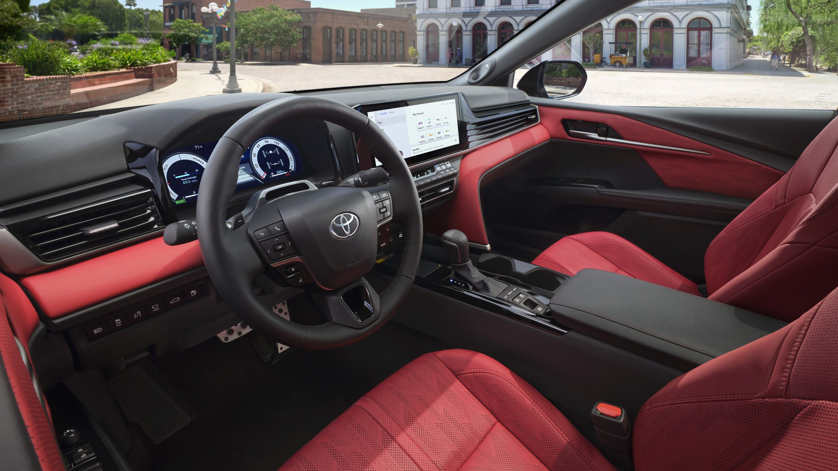 Toyota Camry 2024 official - dash