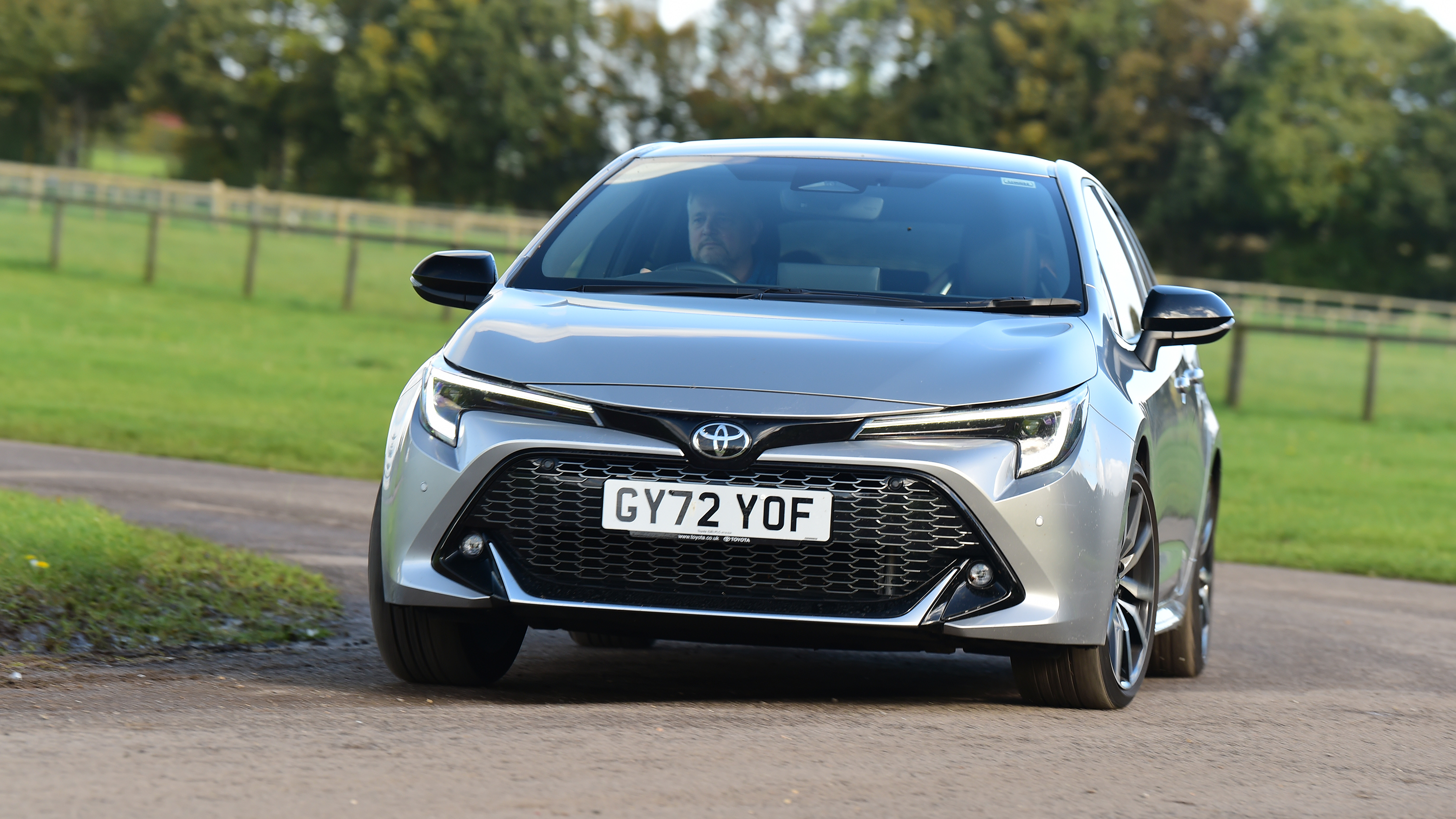Toyota Corolla GR Sport - front cornering