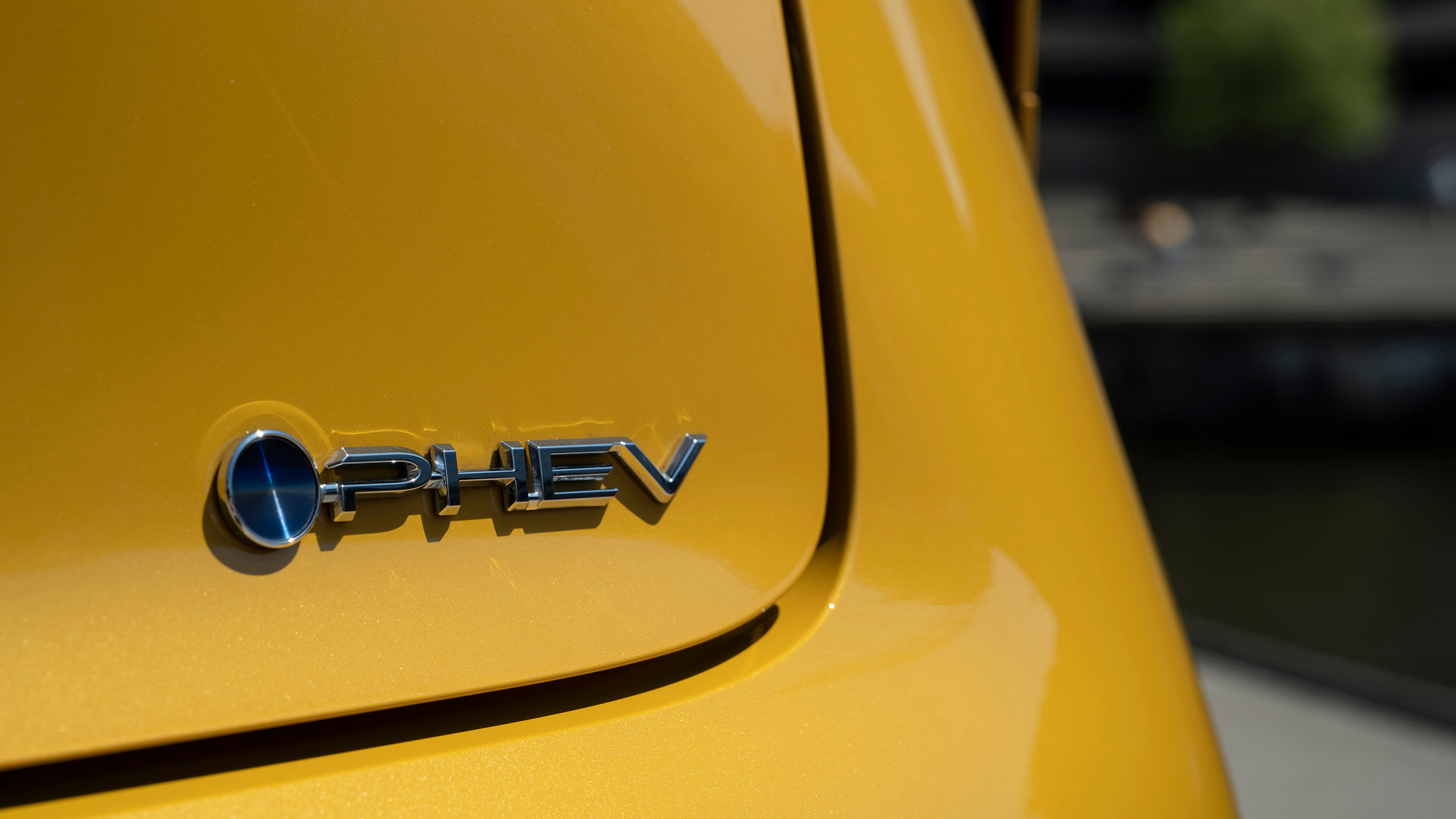 2023 Toyota Prius PHEV - tailgate 'PHEV' badge
