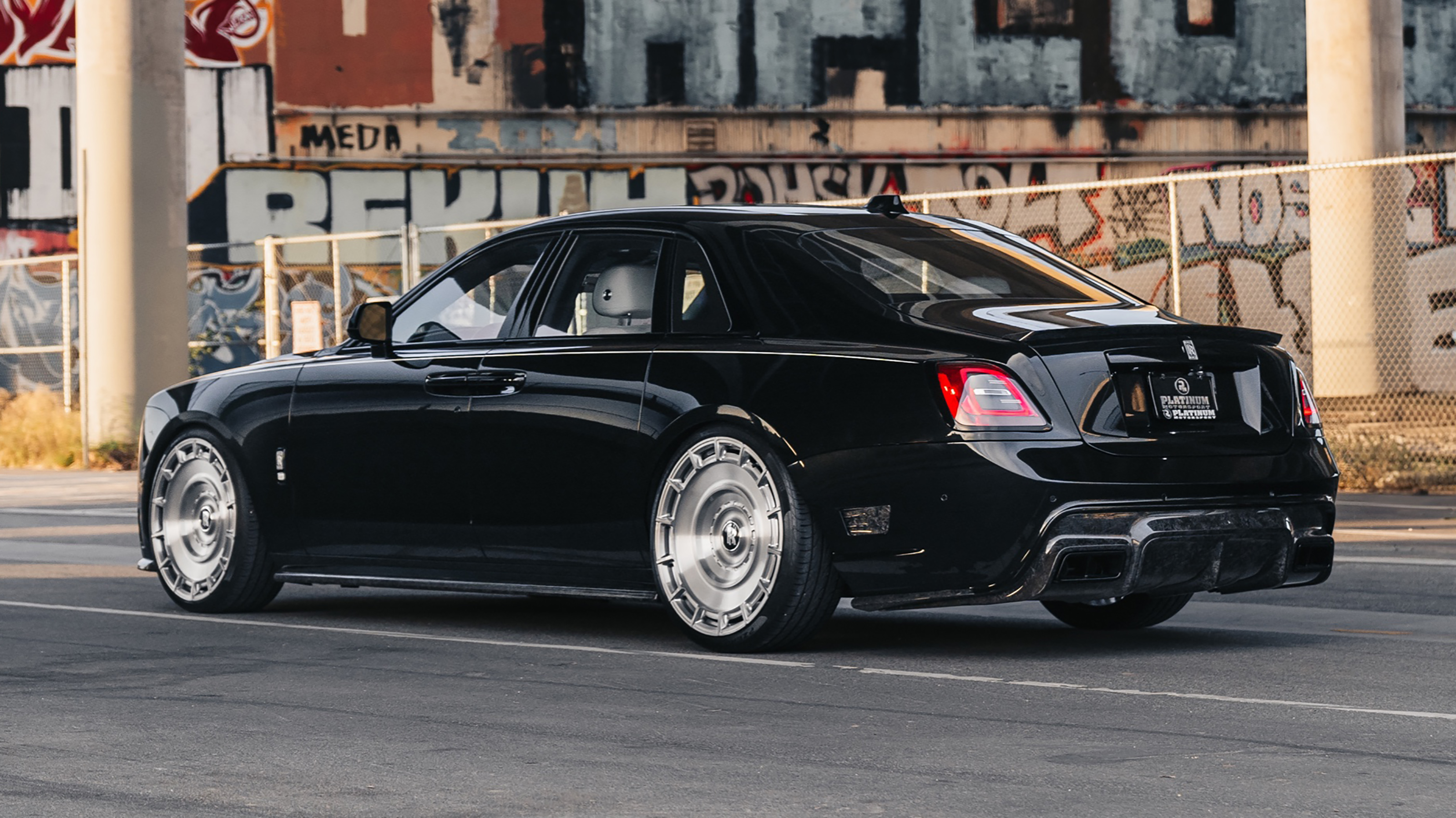Urban Automotive Rolls Royce Ghost - rear tracking