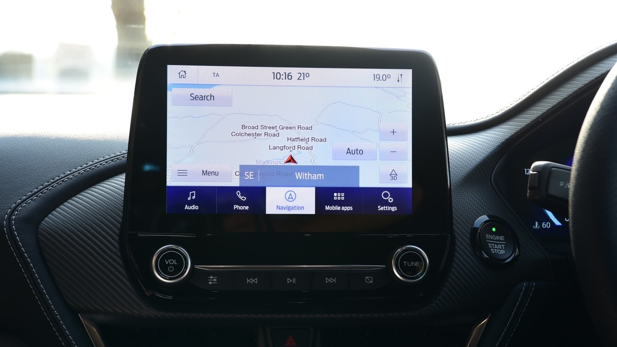 Used Ford Puma - infotainment
