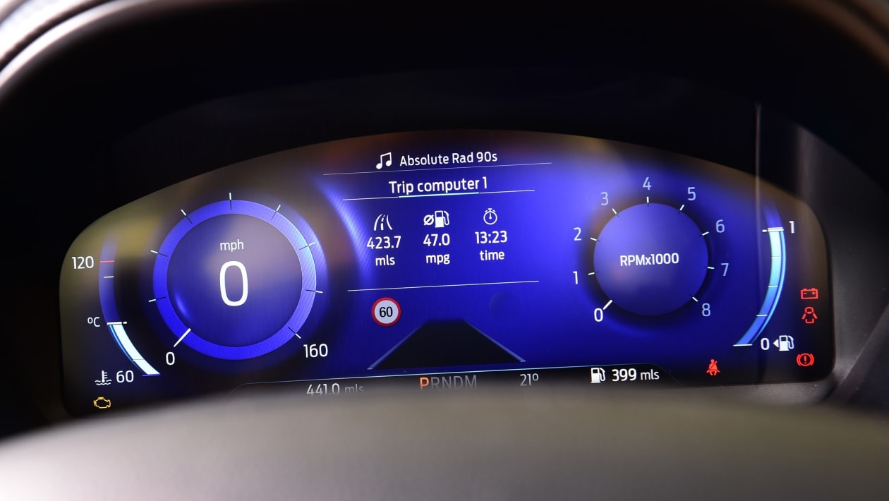 Used Ford Puma - dials