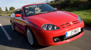 Used MG TF - front tracking