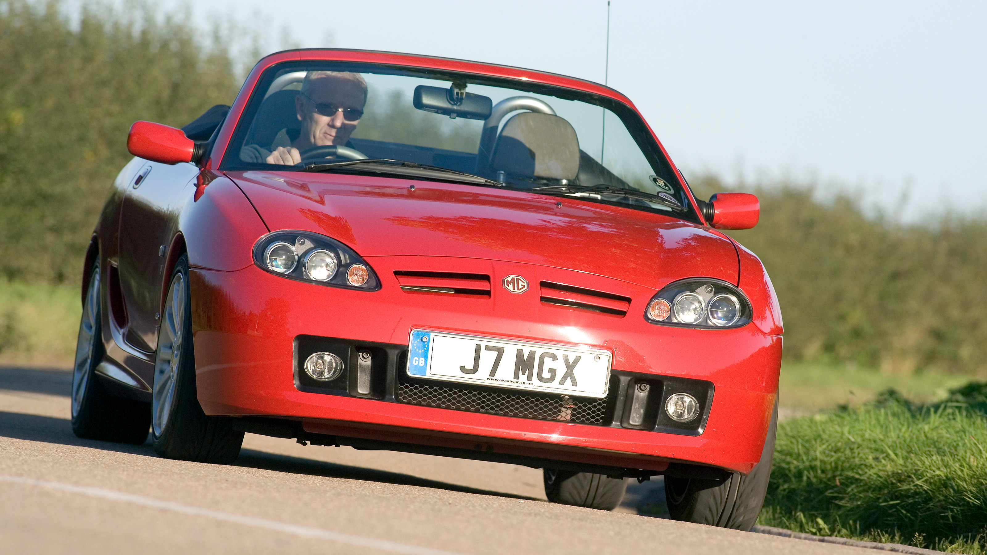 Used MG TF - front action