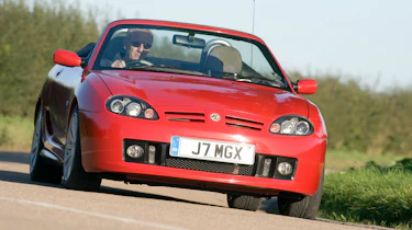 Used MG TF - front action