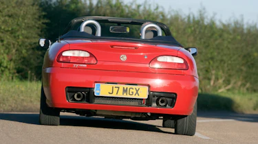 Used MG TF - rear action