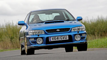 Subaru Impreza RB5 - front cornering