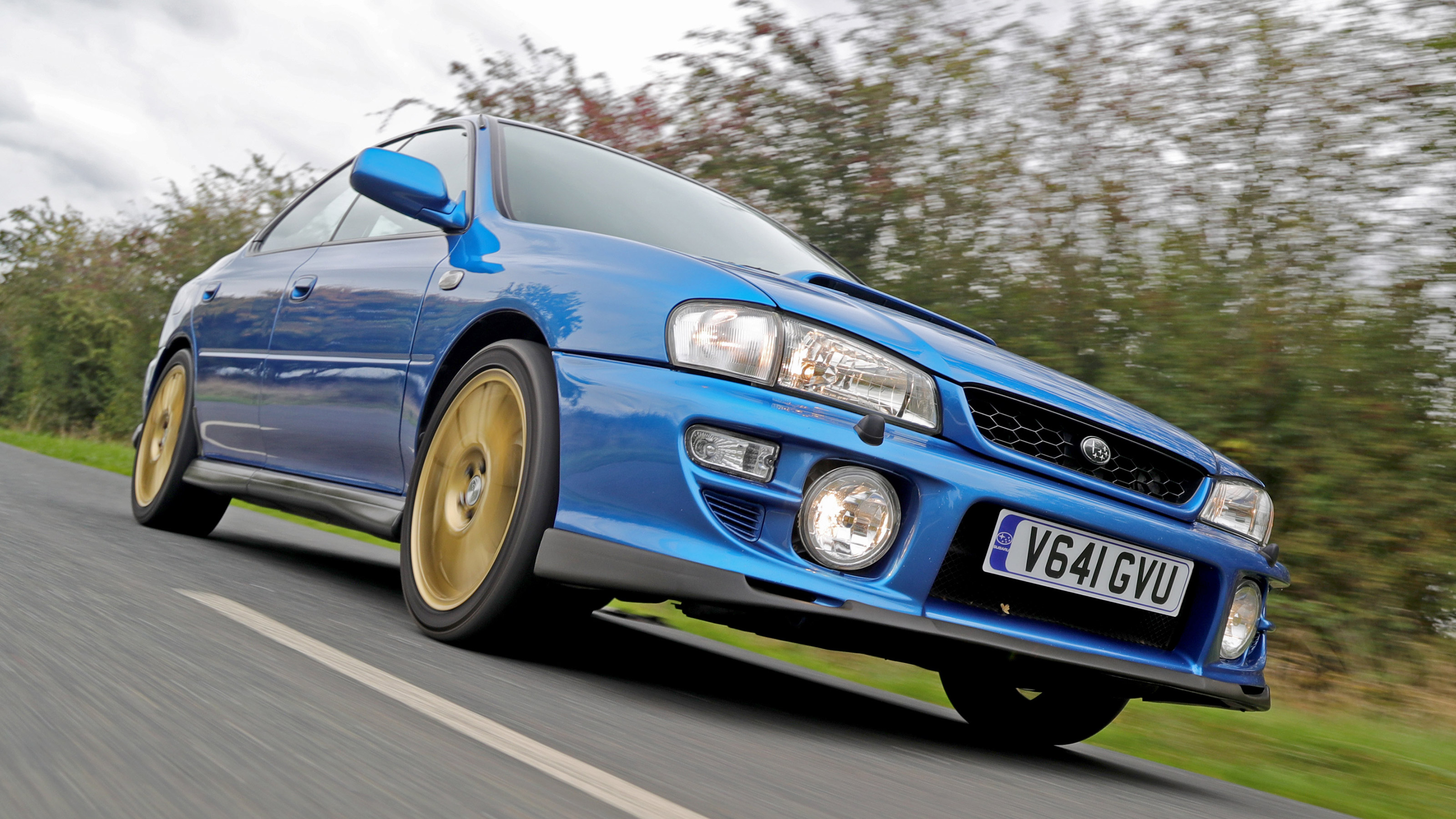 Used Subaru Impreza Turbo - front tracking