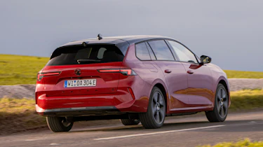 Vauxhall Astra Sports Tourer Electric - rear cornering