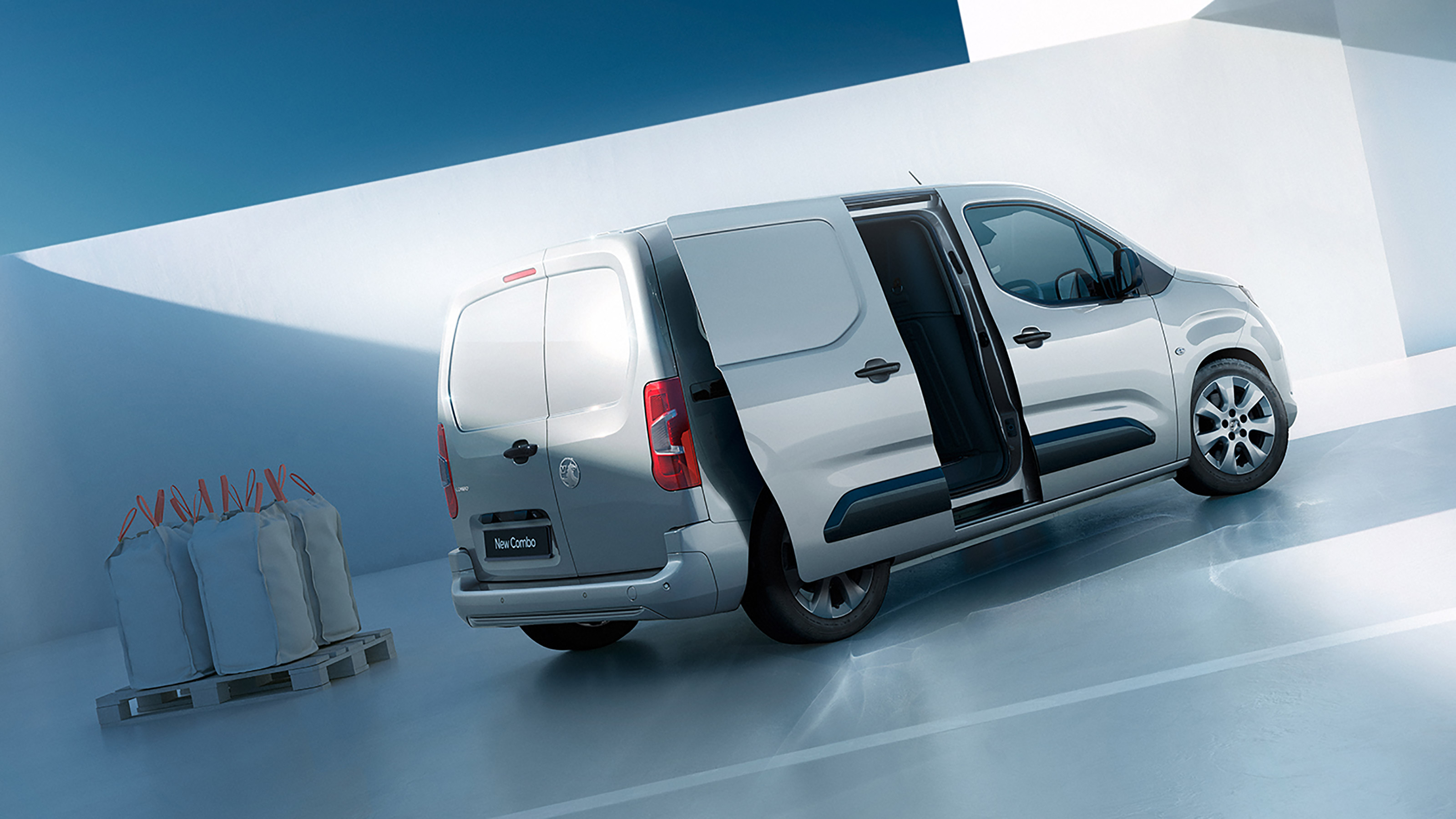 Vauxhall Combo - rear door open