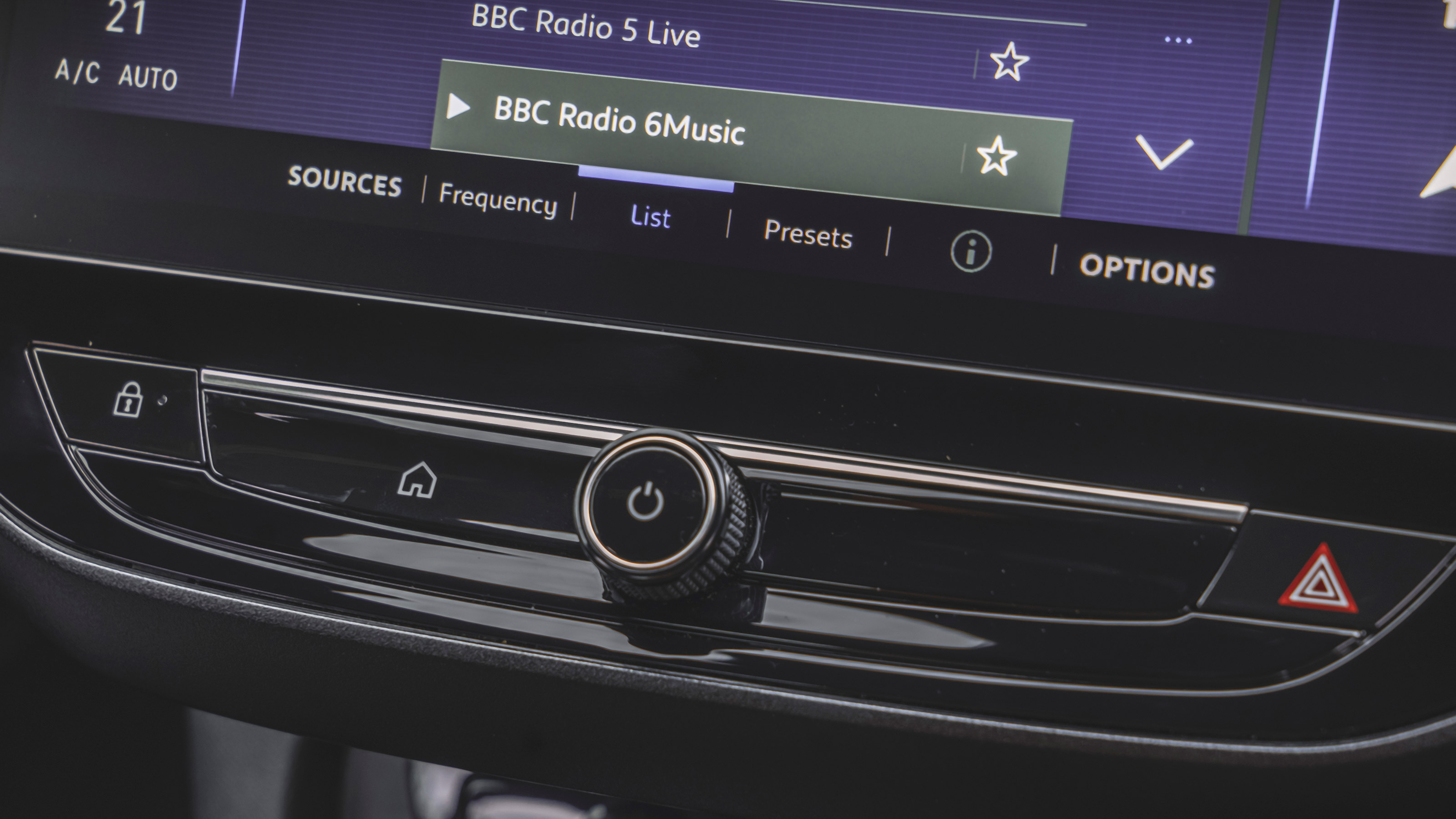 Vauxhall Corsa - interior detail